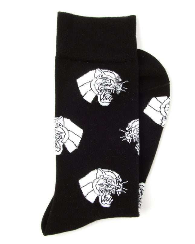 Lustige Weihnachtssocken - Zokni Leopard I Design