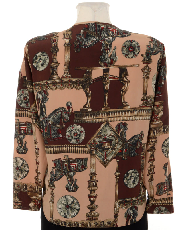 Vintage-Bluse – Barock