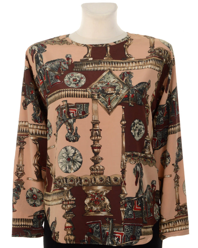 Vintage-Bluse – Barock