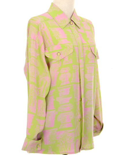 Vintage-Bluse - Archaisch