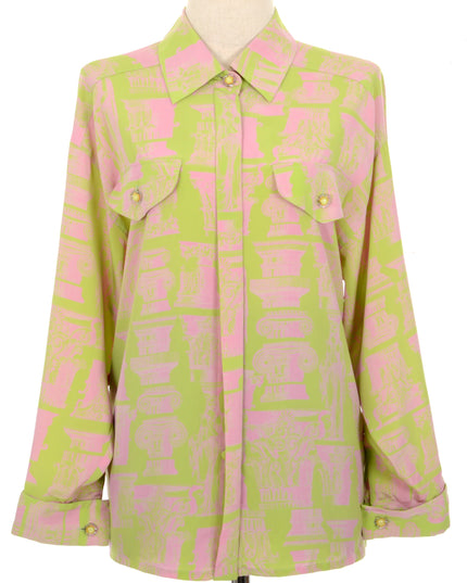 Vintage-Bluse - Archaisch