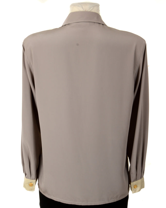 Vintage-Bluse - Fenster