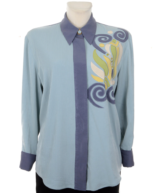 Vintage-Bluse - Flicken