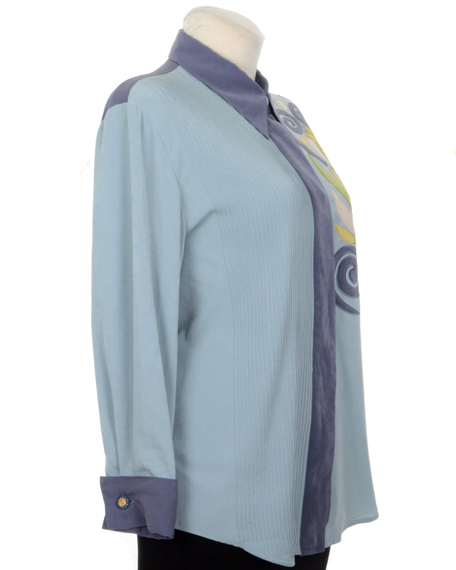 Vintage-Bluse - Flicken