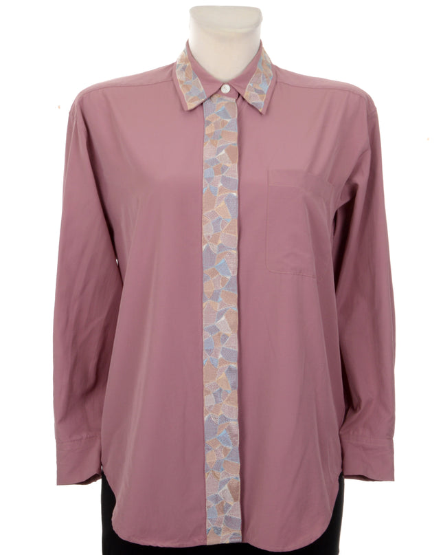 Vintage-Bluse - Bestickt II