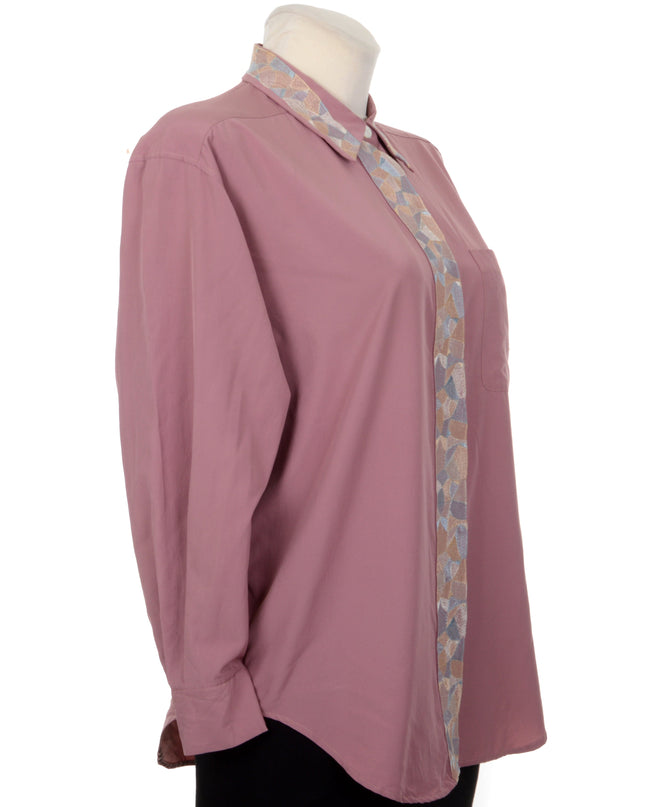 Vintage-Bluse - Bestickt II