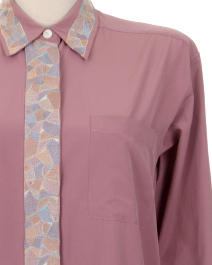 Vintage-Bluse - Bestickt II