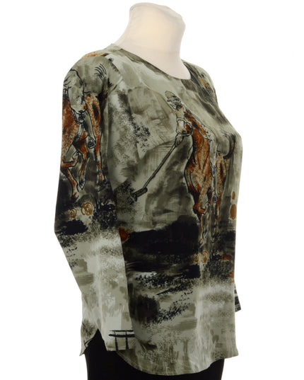 Vintage-Bluse - Reitsport