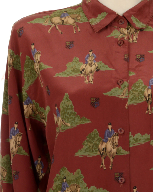 Vintage-Bluse - Reitsport