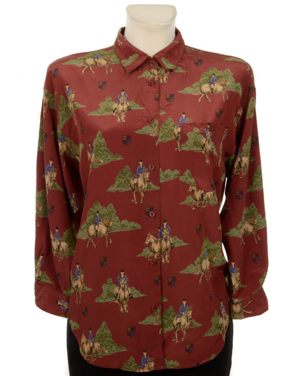 Vintage-Bluse - Reitsport