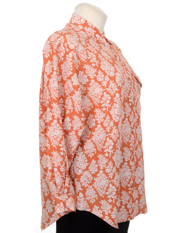 Vintage-Bluse – Schleifen