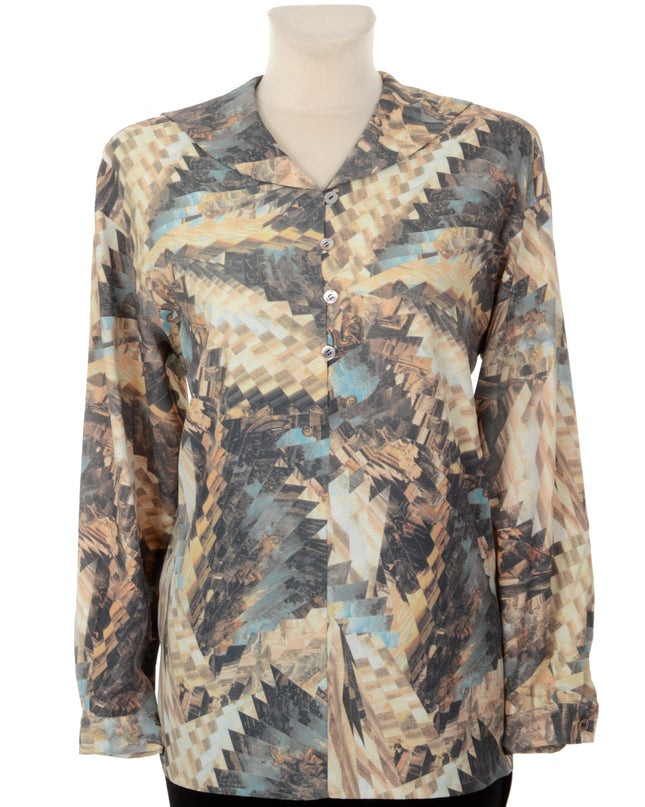 Vintage-Bluse - Kaleidoskop