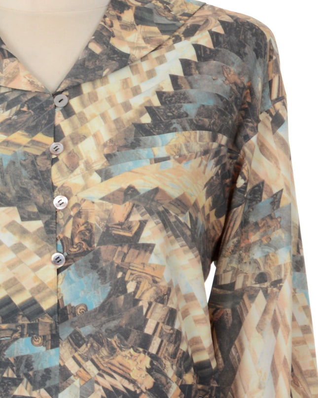 Vintage-Bluse - Kaleidoskop