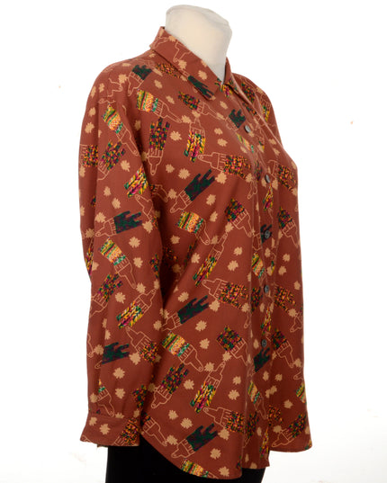 Vintage-Bluse im Bohème-Stil