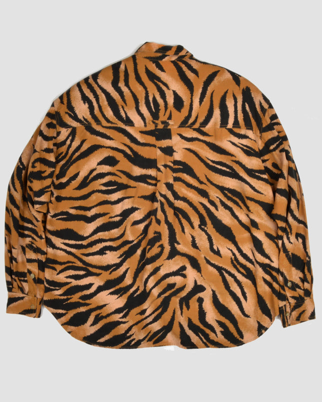 Vintage-Bluse – Tigerprint