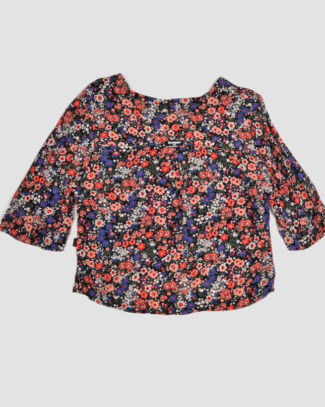 Vintage-Bluse – Blumenmuster | Superdry