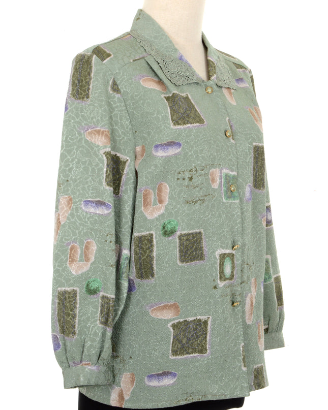 Vintage-Bluse – Rustikal