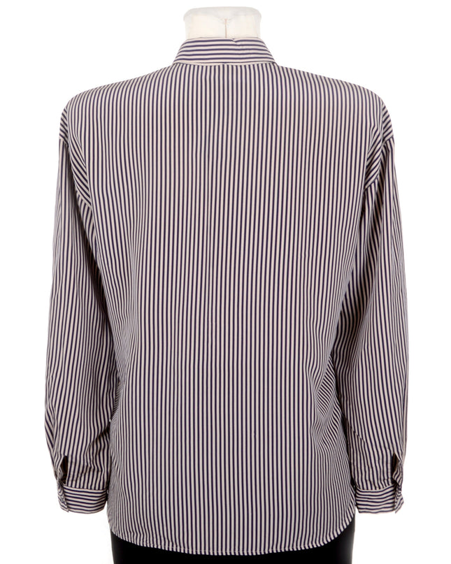 Vintage-Bluse – Op-Art