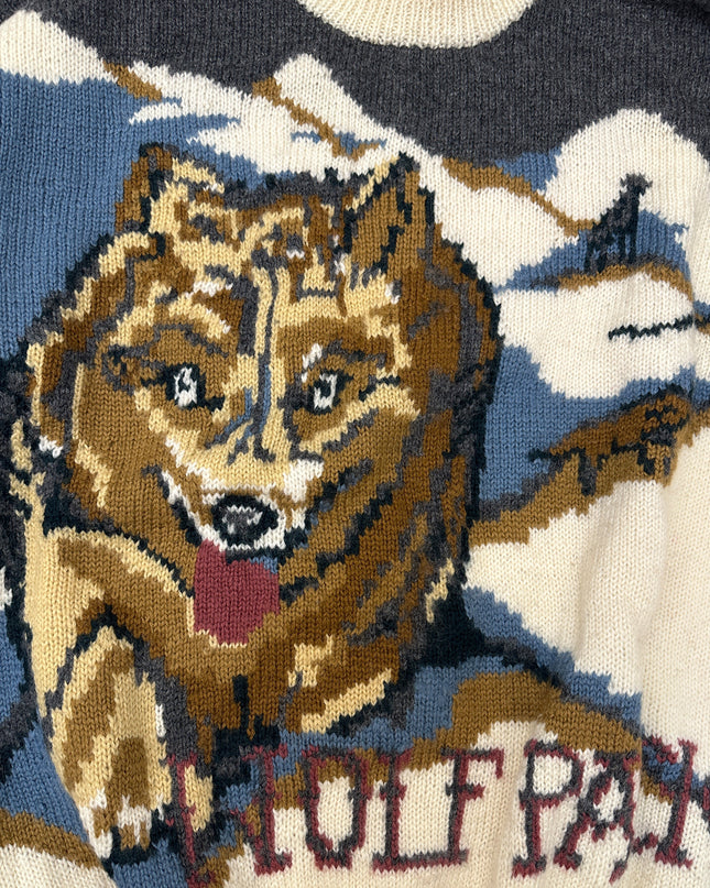 Vintage-Wolfspullover – Festtagskollektion für alle