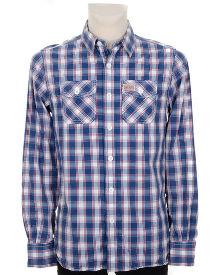 Vintage-Hemd – Superdry Weihnachtspullover für Damen und Herren