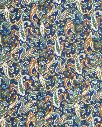 Vintage Bandana Button-Up Shirt - Holiday Sweater Collection