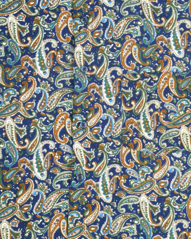 Vintage Bandana Button-Up Shirt - Holiday Sweater Collection