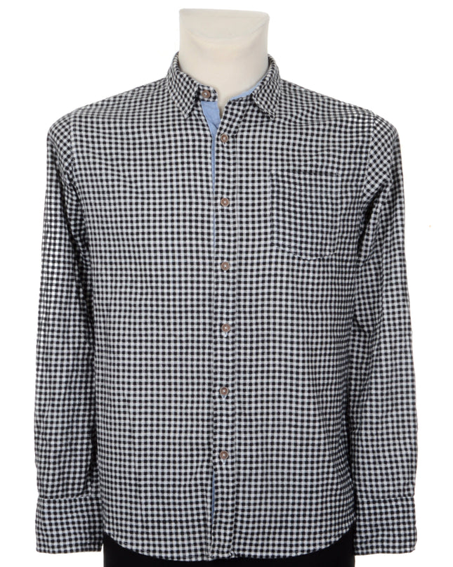 Vintage Shirt - Small Checkered Christmas Sweater for Men and Women