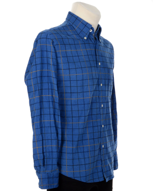 Vintage Shirt - Checkered Corduroy Christmas Sweater for Men and Women