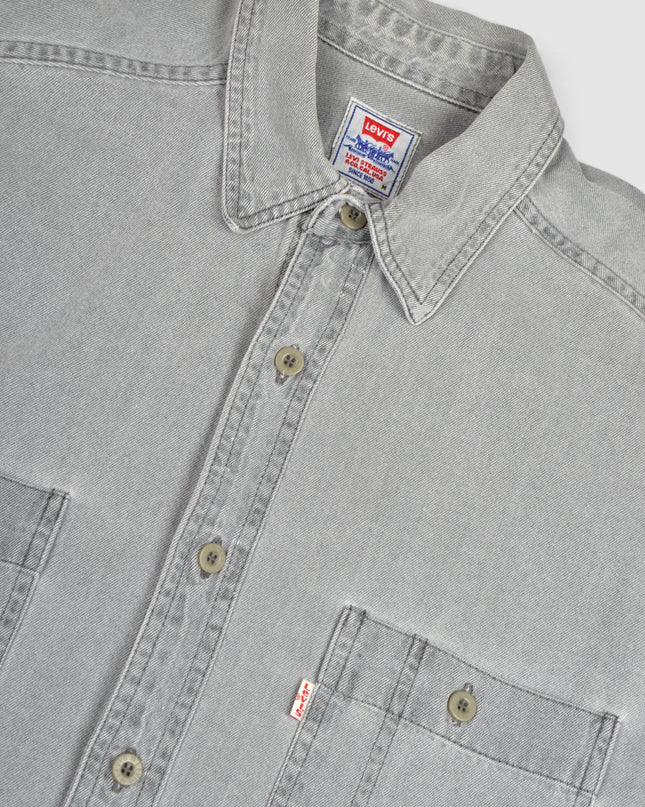 Vintage-Hemd von Levi's | Grauer Festtagslook für alle