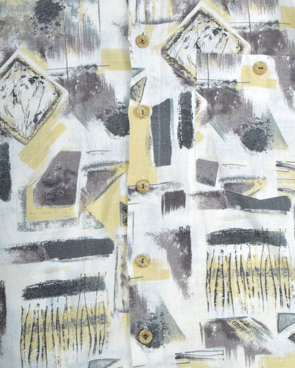 Gray and Yellow Vintage Shirt