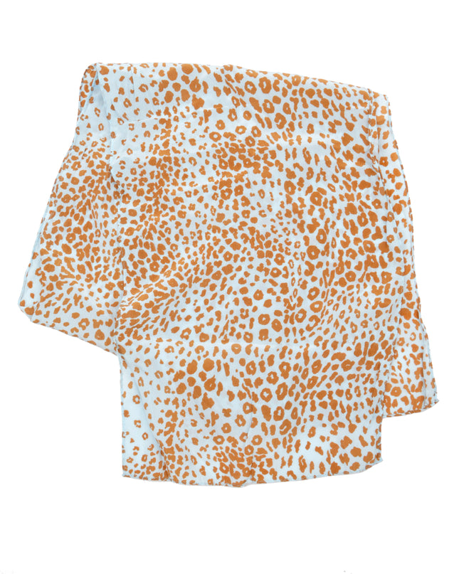 Vintage-Schal – Pastell-Leopardenmuster | Accessoires