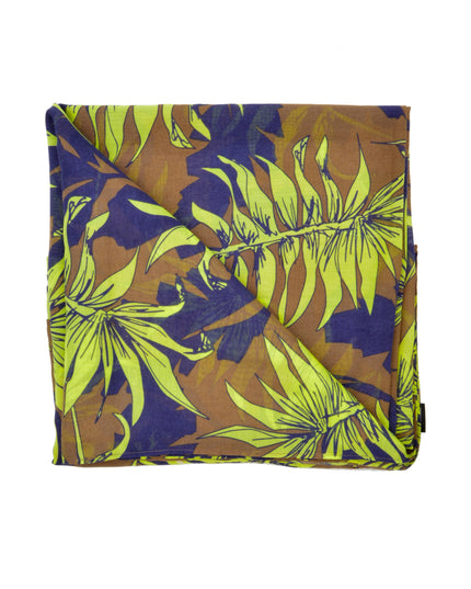 Vintage-Schal – Grünes Blatt | Accessoires