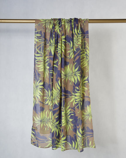 Vintage-Schal – Grünes Blatt | Accessoires