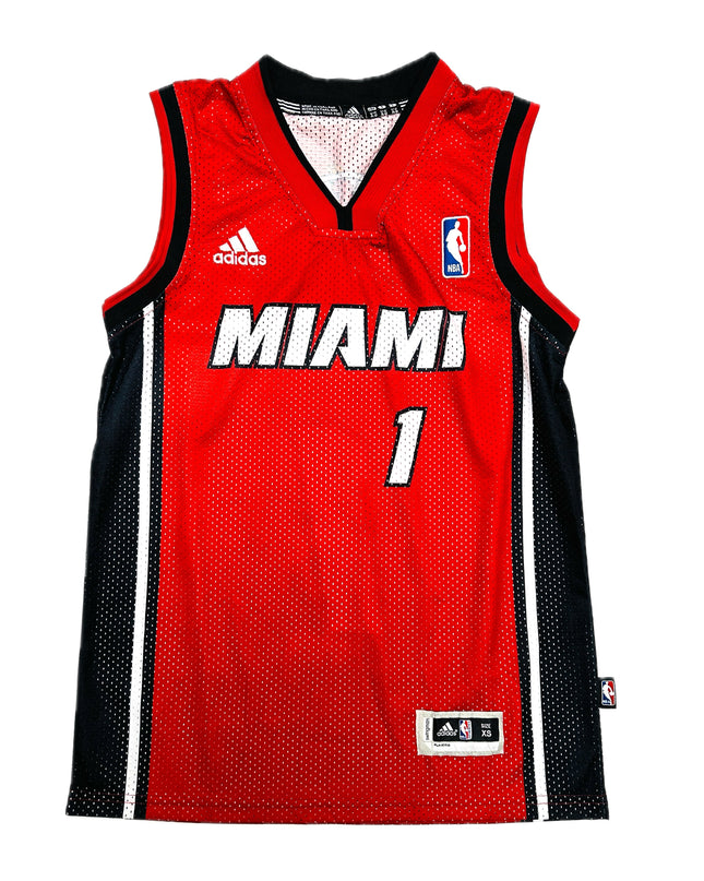 Vintage Adidas Miami Heat Trikot - Chris Bosh für Herren und Damen