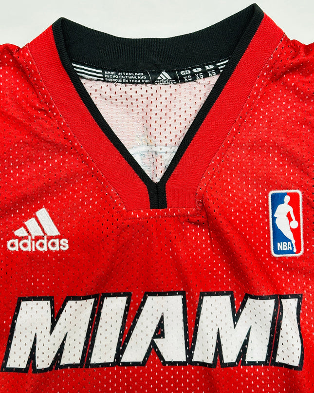 Vintage Adidas Miami Heat Trikot - Chris Bosh für Herren und Damen
