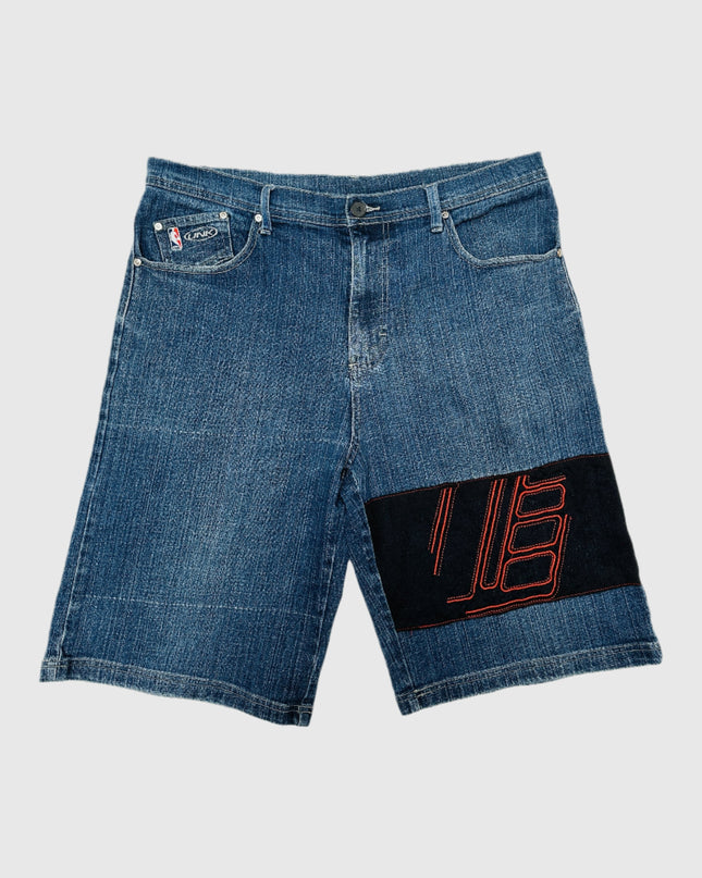 Vintage Lakers NBA Denim Shorts | Comfortable Loungewear