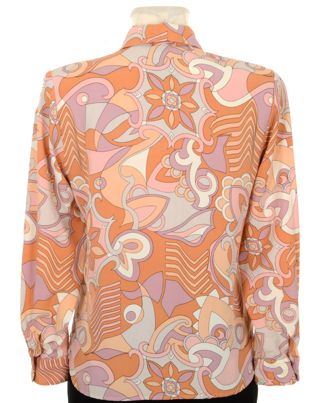 Vintage-Bluse - Mandala