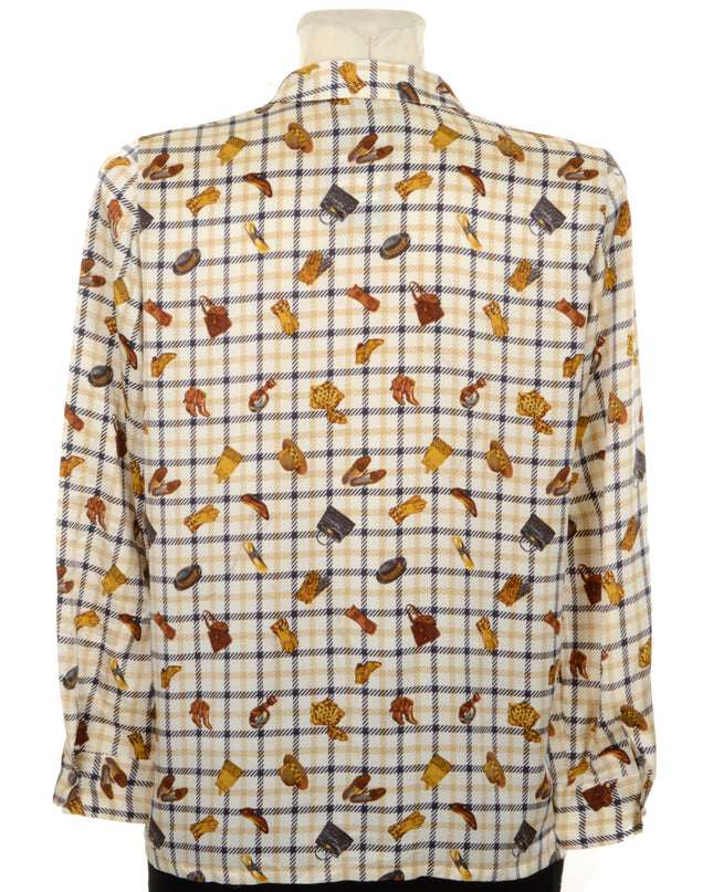 Vintage-Bluse – Accessoires