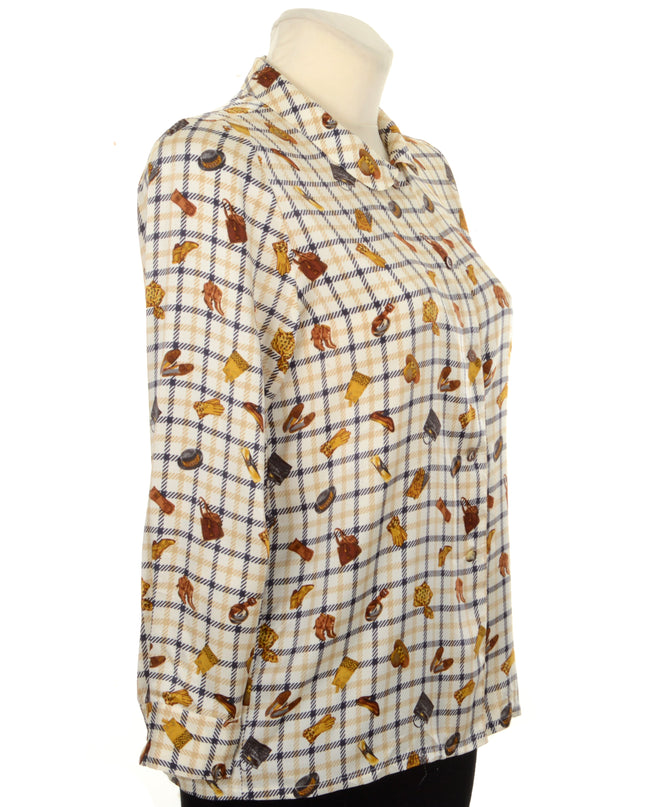 Vintage-Bluse – Accessoires