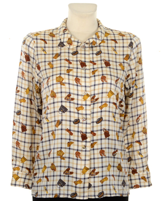 Vintage-Bluse – Accessoires