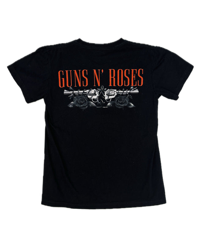 Vintage Guns N' Roses T-Shirt in Schwarz für Damen und Herren