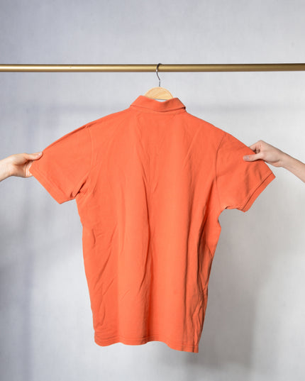 Vintage-T-Shirt – Tommy Hilfiger | Rostfarben | Herren, Damen