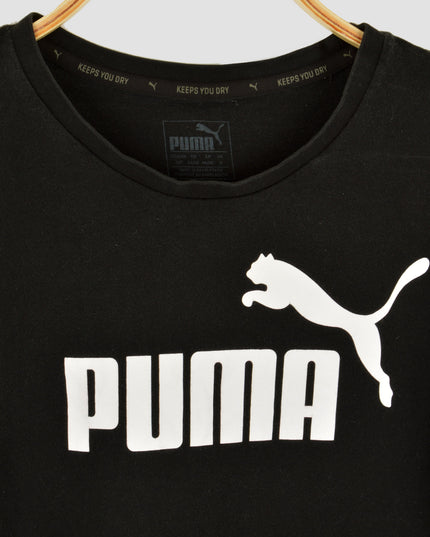 Vintage-T-Shirt – Puma | Schwarz | Herren, Damen