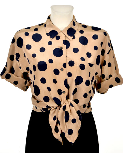 Vintage-Bluse - Polka Dots I
