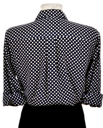 Vintage-Bluse – Polka Dots