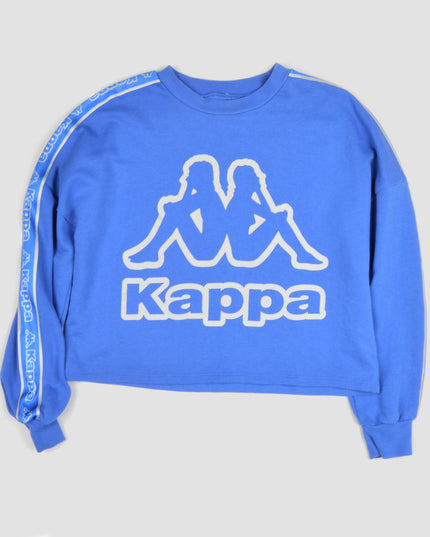 Vintage-Pullover - Kappa Blau