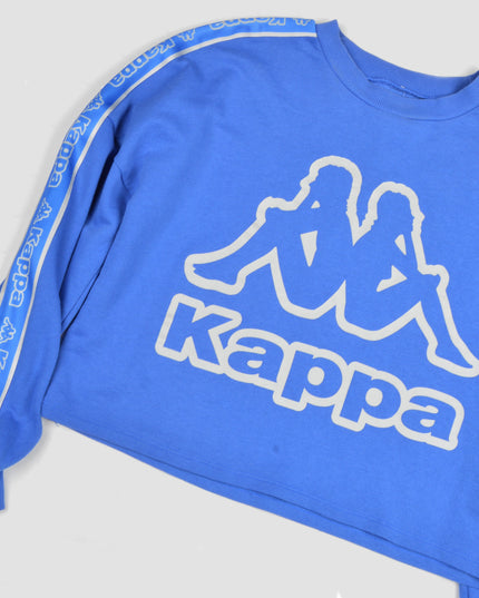 Vintage-Pullover - Kappa Blau