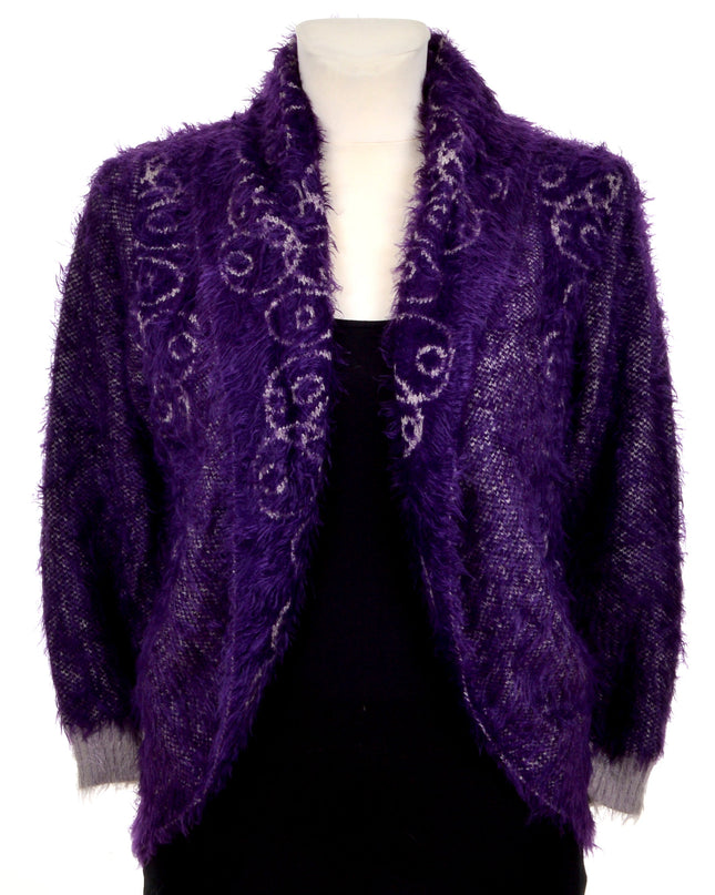 Vintage Cardigan - Purple Limited Edition Christmas Sweater