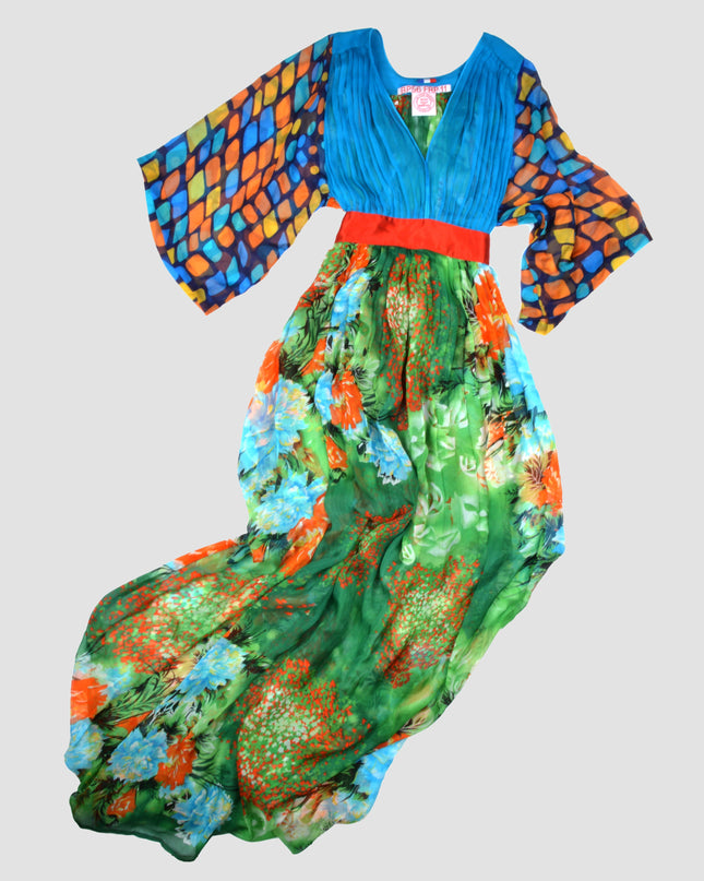 Vintage-Kleid - Wiese