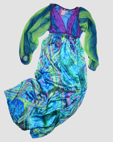 Vintage-Kleid – Ozean